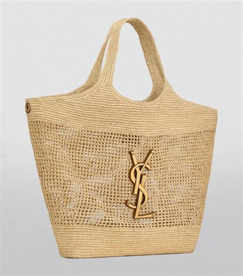 ysl raffia bag fake|ysl raffia tote bag.